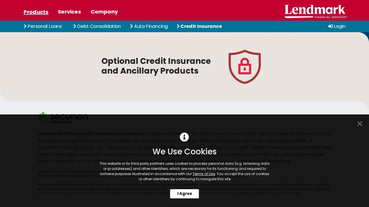 Lendmark Financial Services LLC page