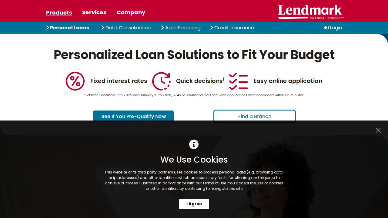 Lendmark Financial Services LLC page