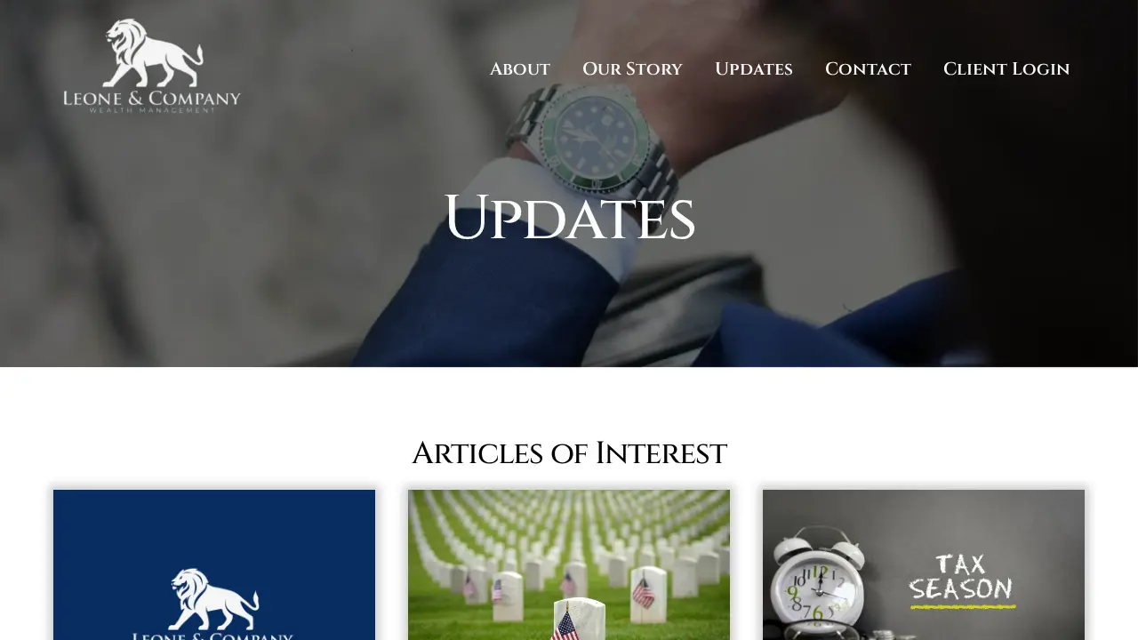 Leone Guy CPA page