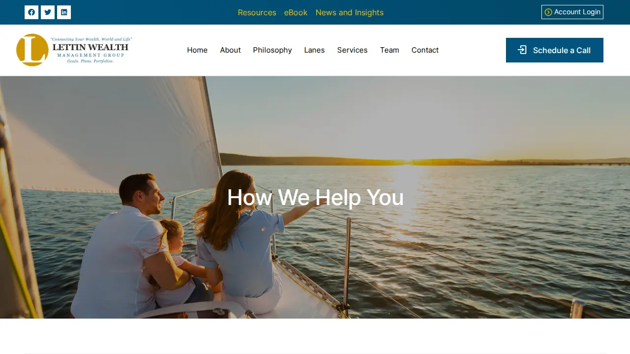 Lettin Wealth Management Group, Inc. page