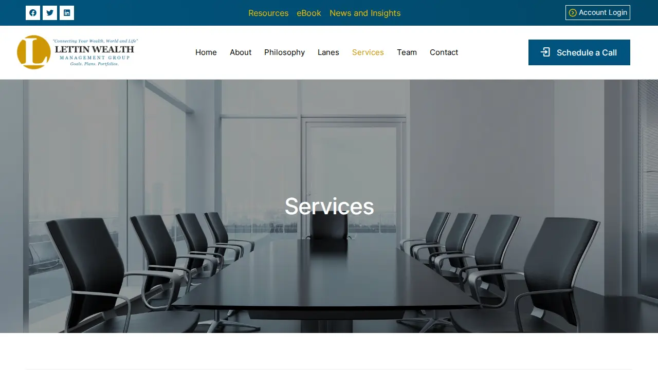 Lettin Wealth Management Group, Inc. page