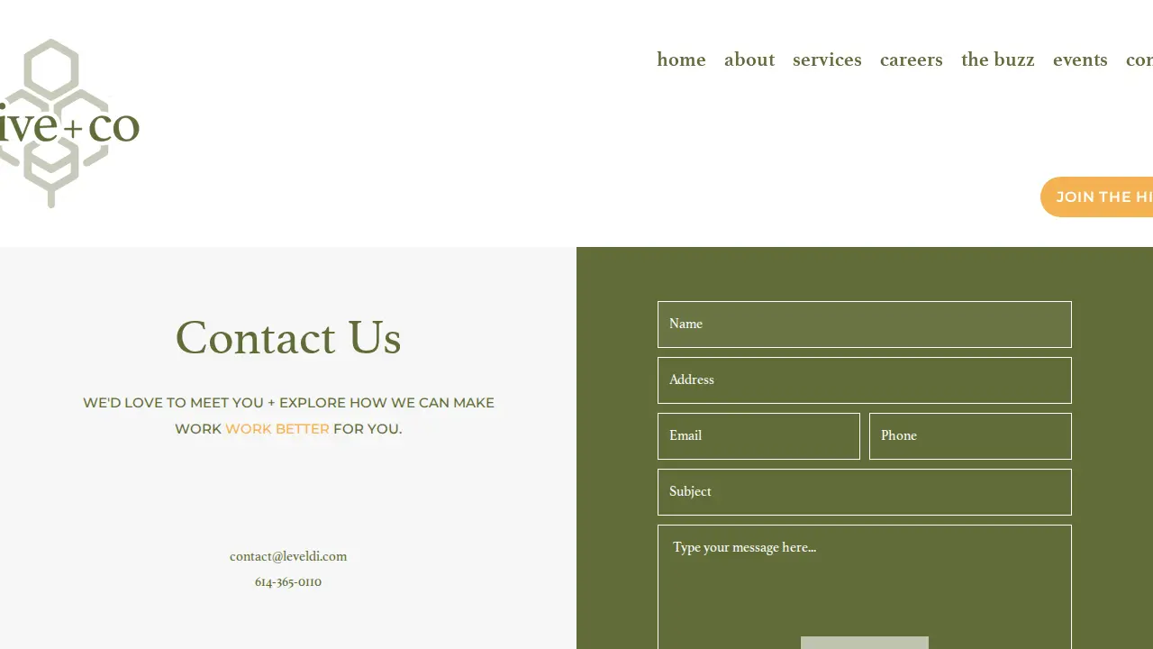 Level D&I Solutions page