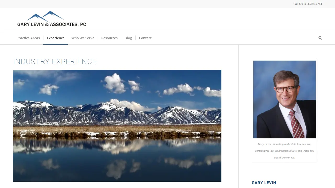 Gary Levin & Associates, PC page