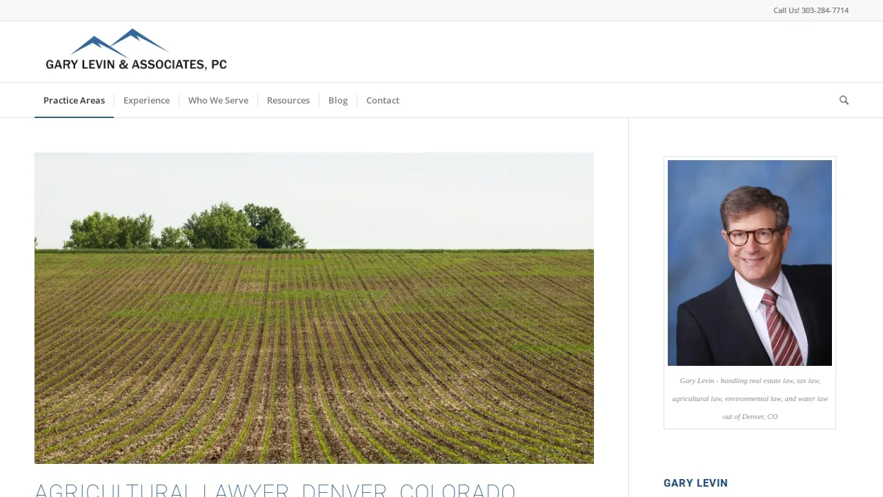 Gary Levin & Associates, PC page