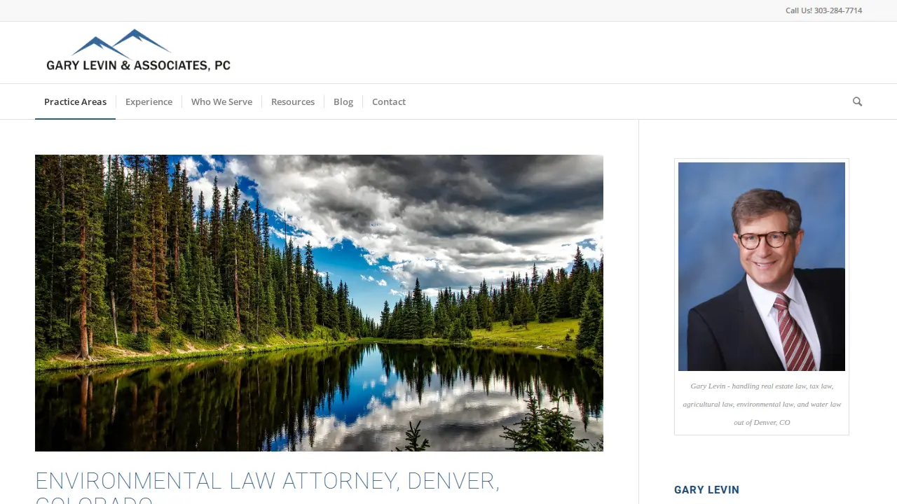 Gary Levin & Associates, PC page