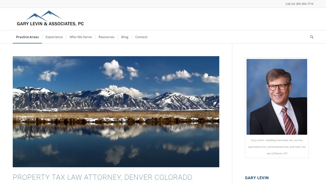 Gary Levin & Associates, PC page