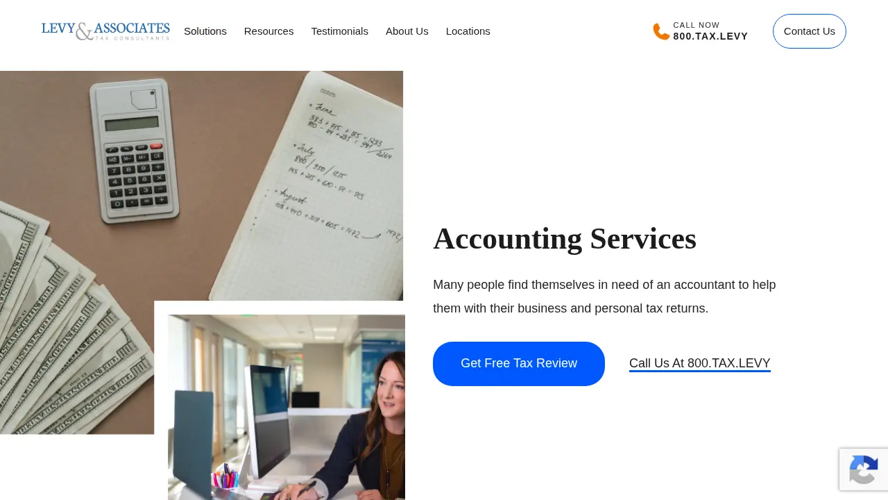 The Levy Group page