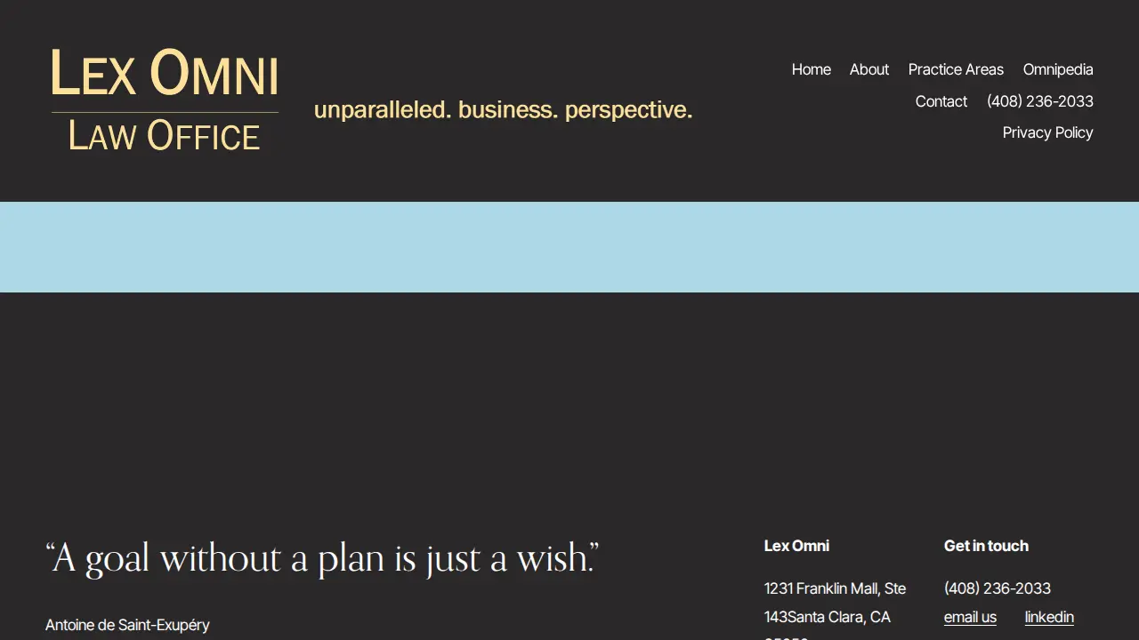 Lex Omni Law Office page
