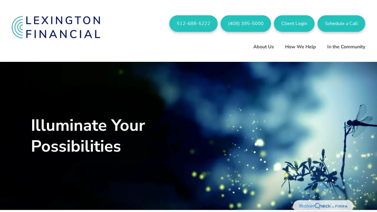 Lexington Financial page