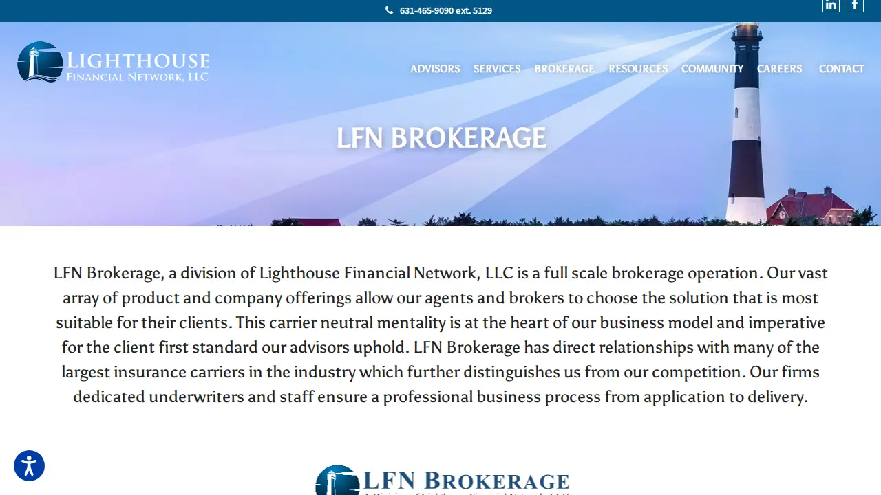 Lighthouse Financial Network, LLC page