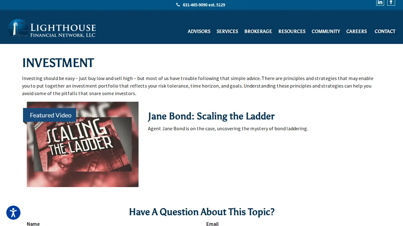 Lighthouse Financial Network, LLC page