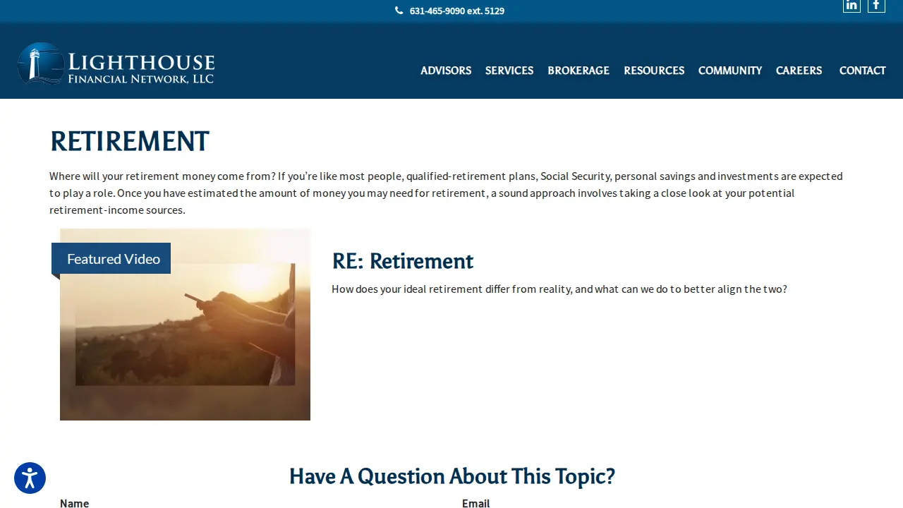 Lighthouse Financial Network, LLC page