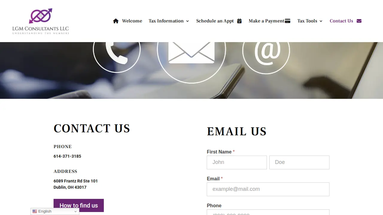 LGM Consultants, LLC page