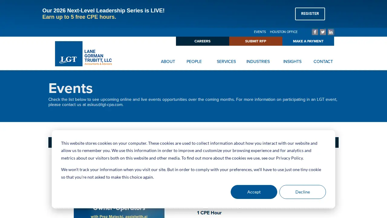 Lane Gorman Trubitt, LLC page