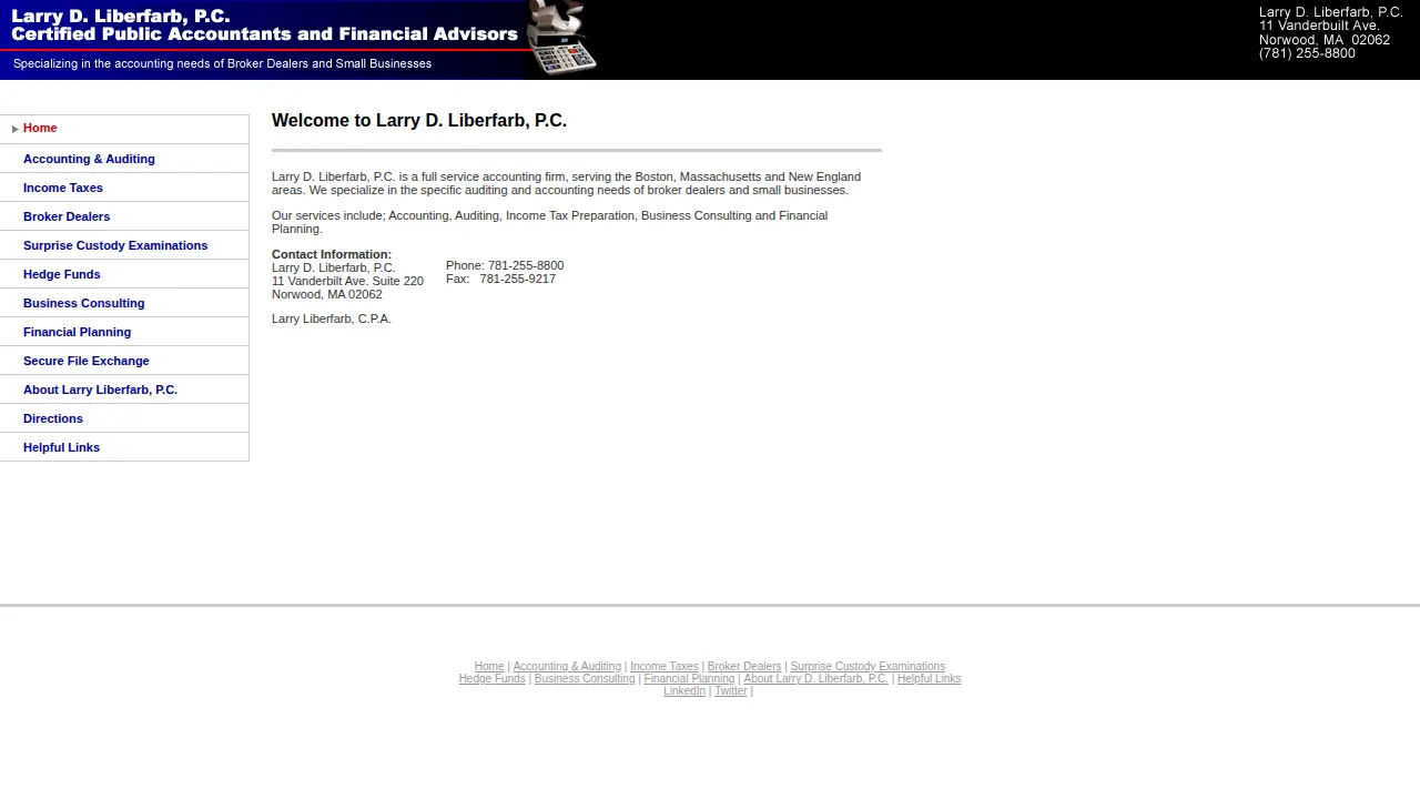 Larry D. Liberfarb CPA