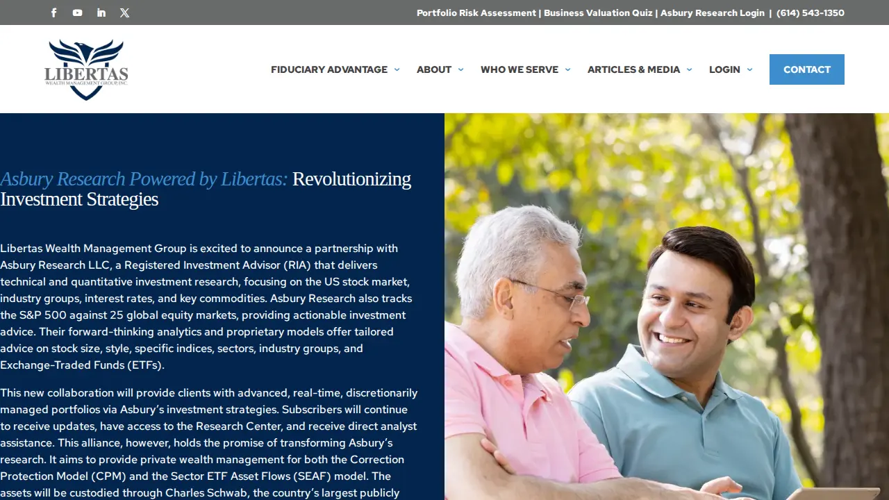 Libertas Wealth Management Group page