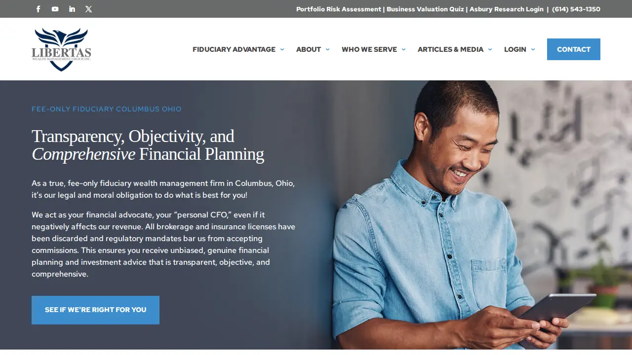 Libertas Wealth Management Group page