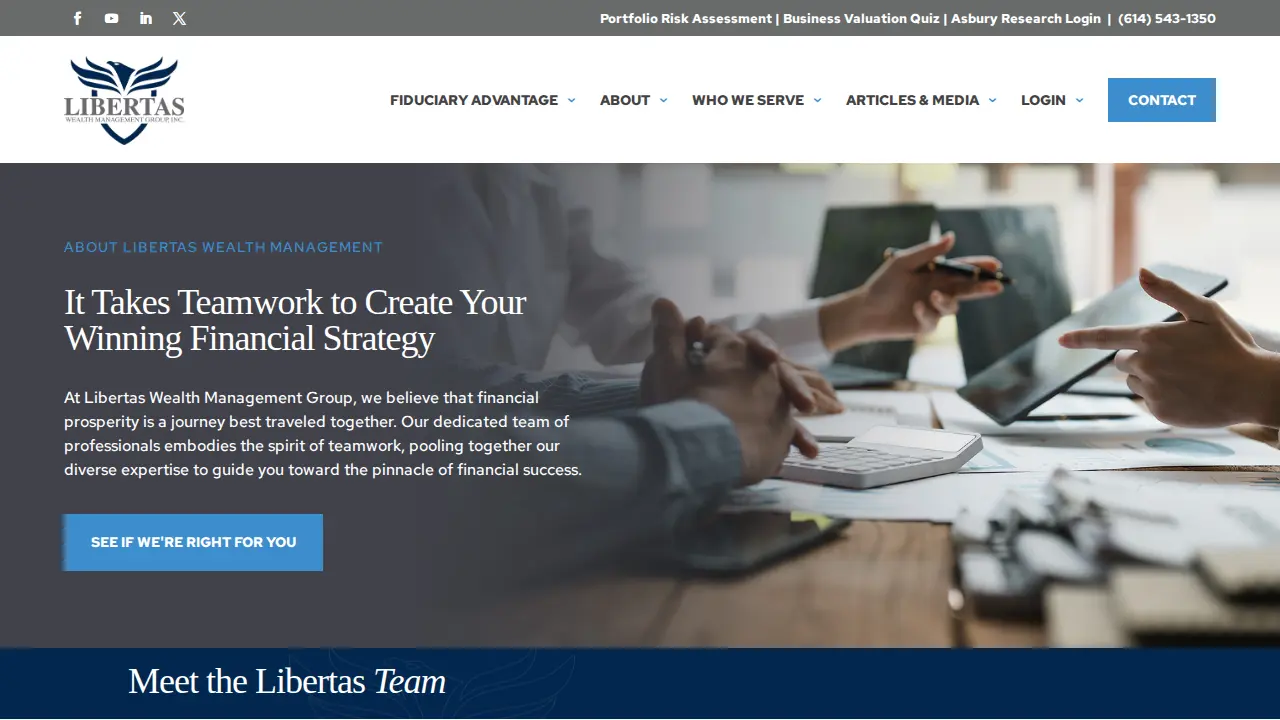 Libertas Wealth Management Group page