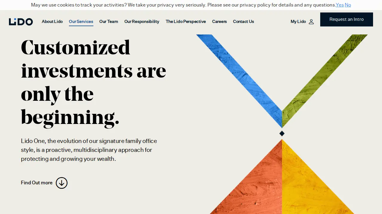 Lido Advisors page