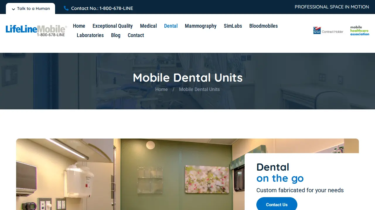 LifeLine Mobile, Inc. page