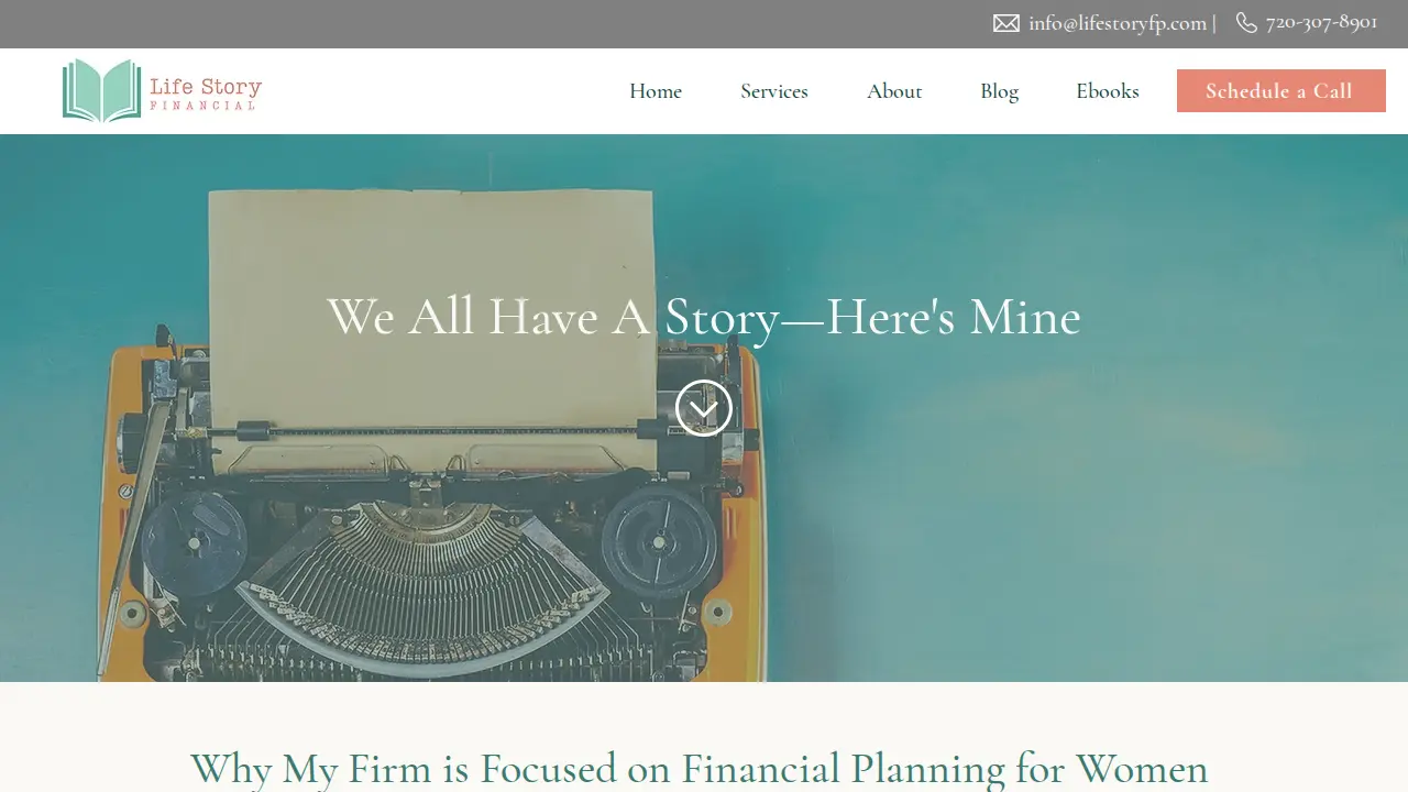 Life Story Financial LLC page