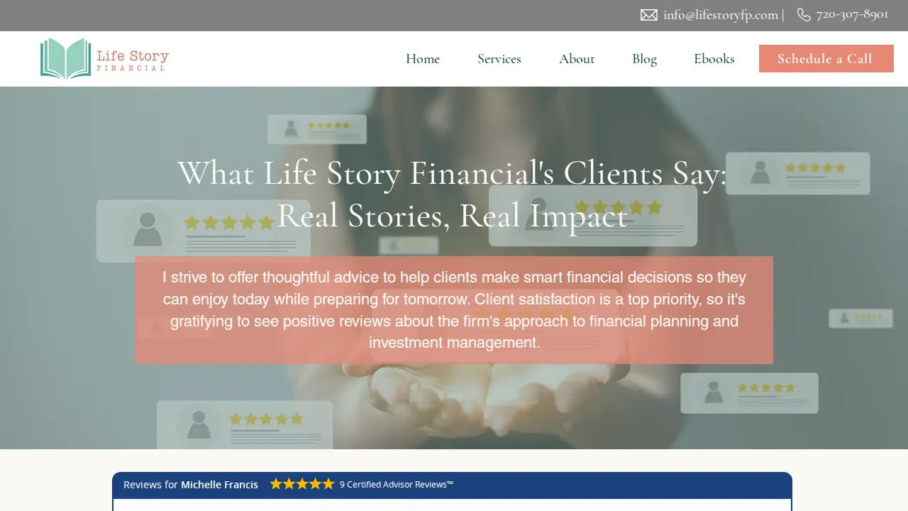 Life Story Financial LLC page