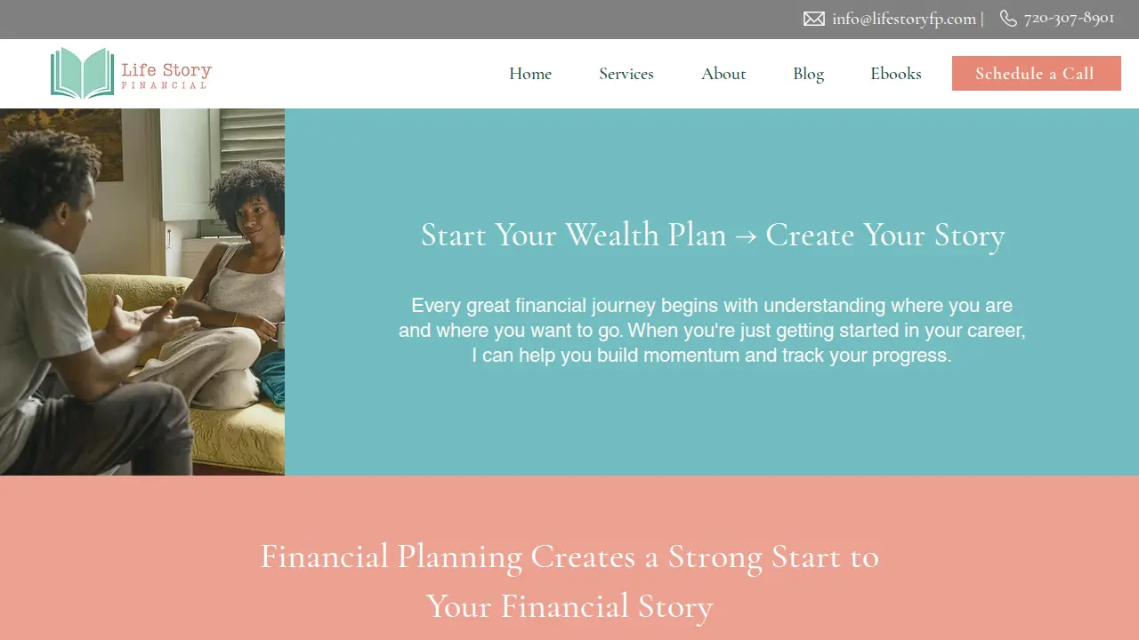 Life Story Financial LLC page