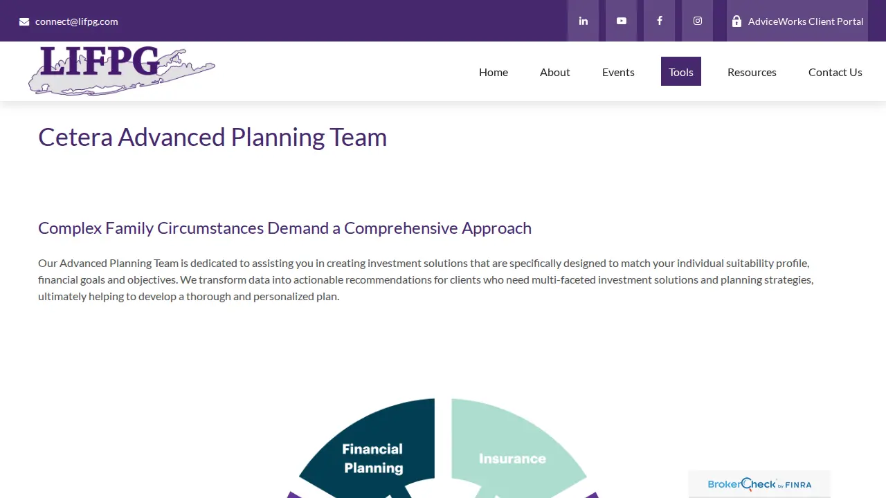 Long Island Financial Planning Group page