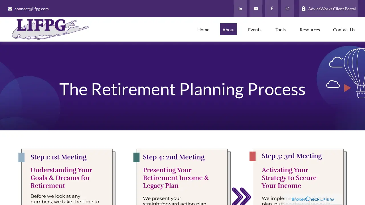Long Island Financial Planning Group page