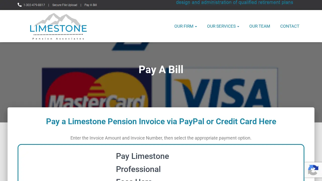 Limestone Pension Associates page