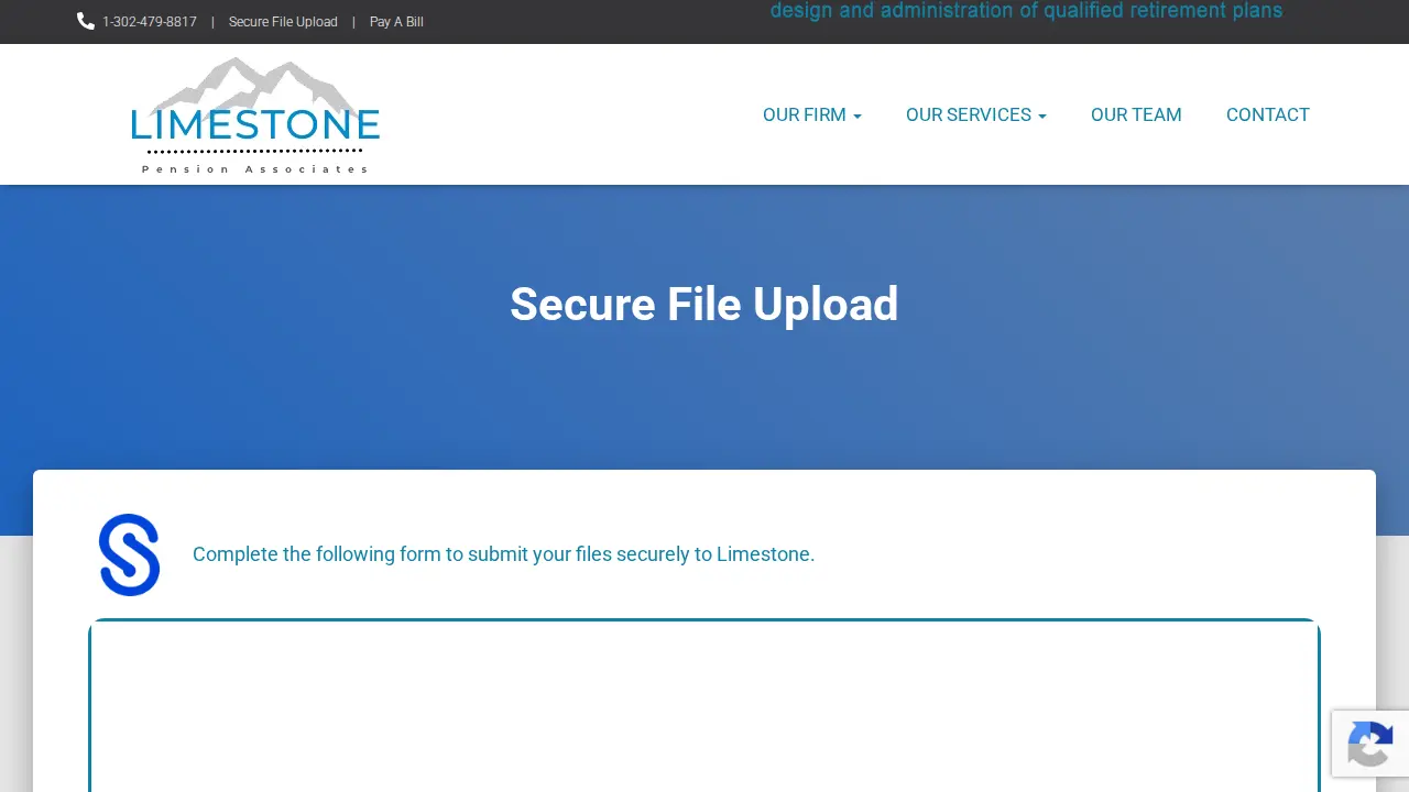 Limestone Pension Associates page