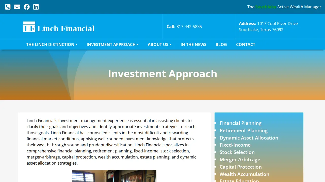 Linch Financial, LLC page