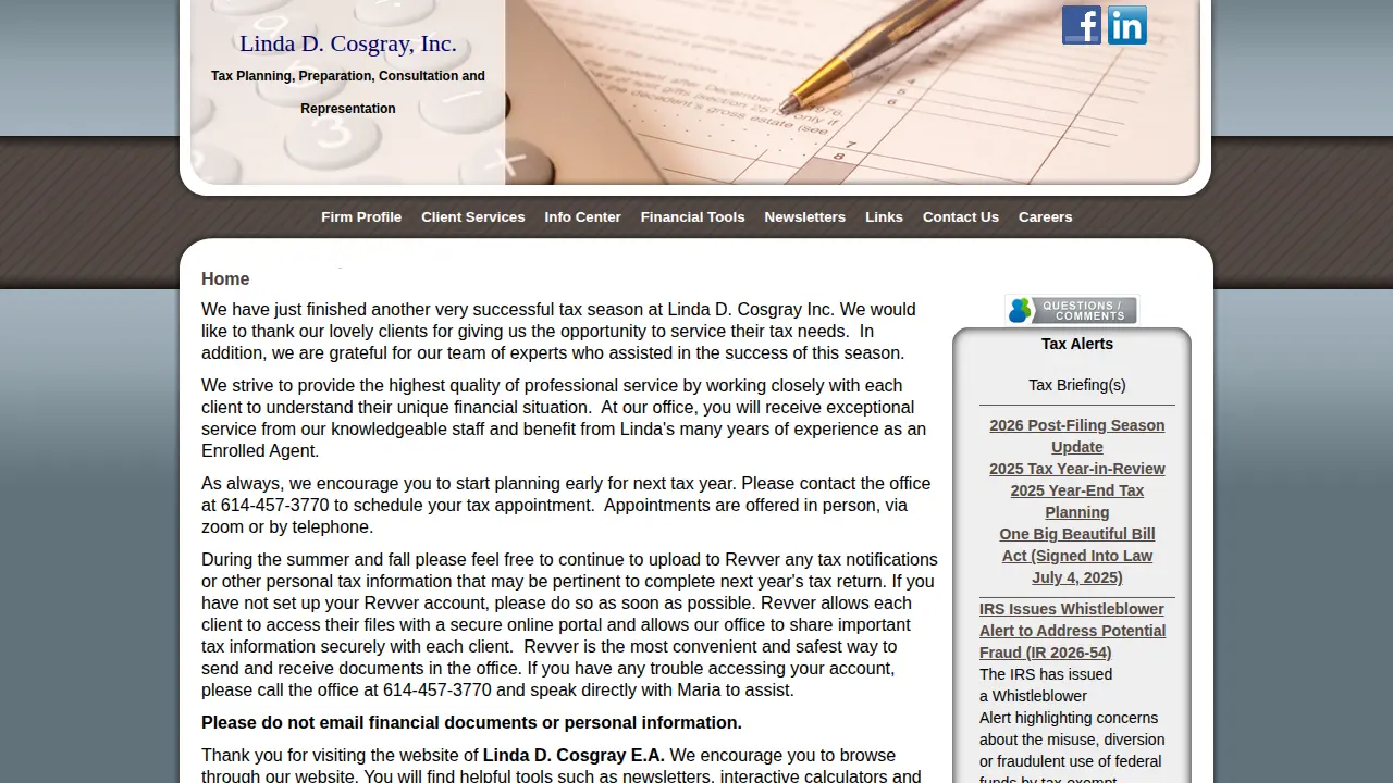 Linda D. Cosgray, Inc.