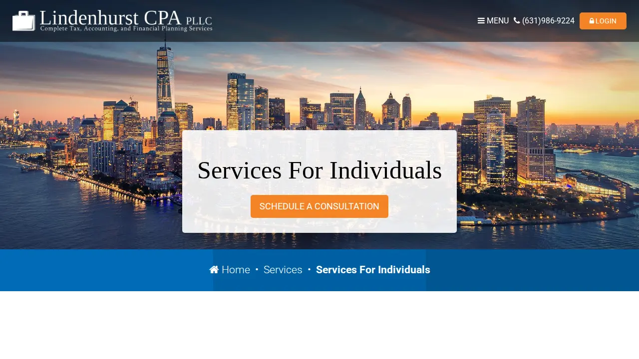 Lindenhurst CPA PLLC page