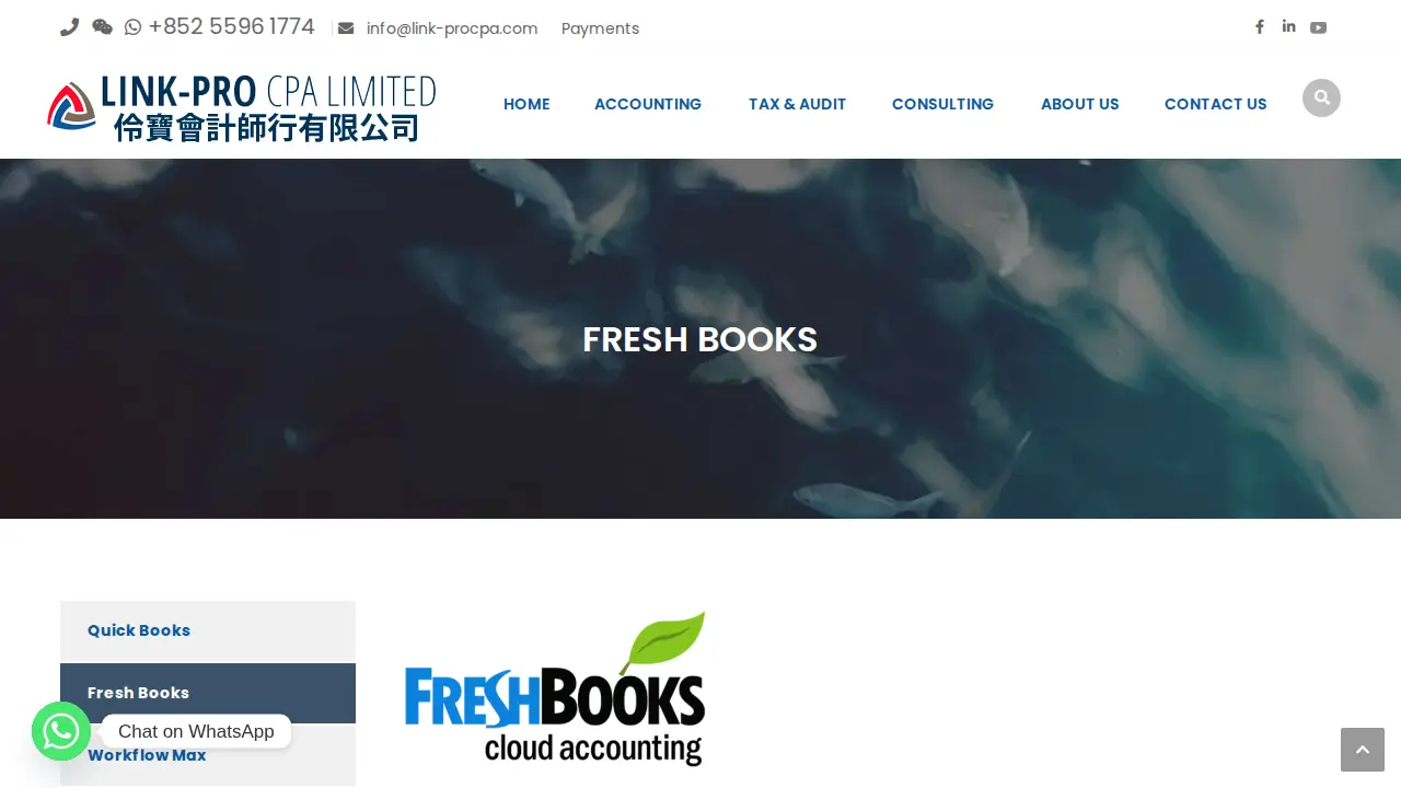 Link-Pro CPA Limited page