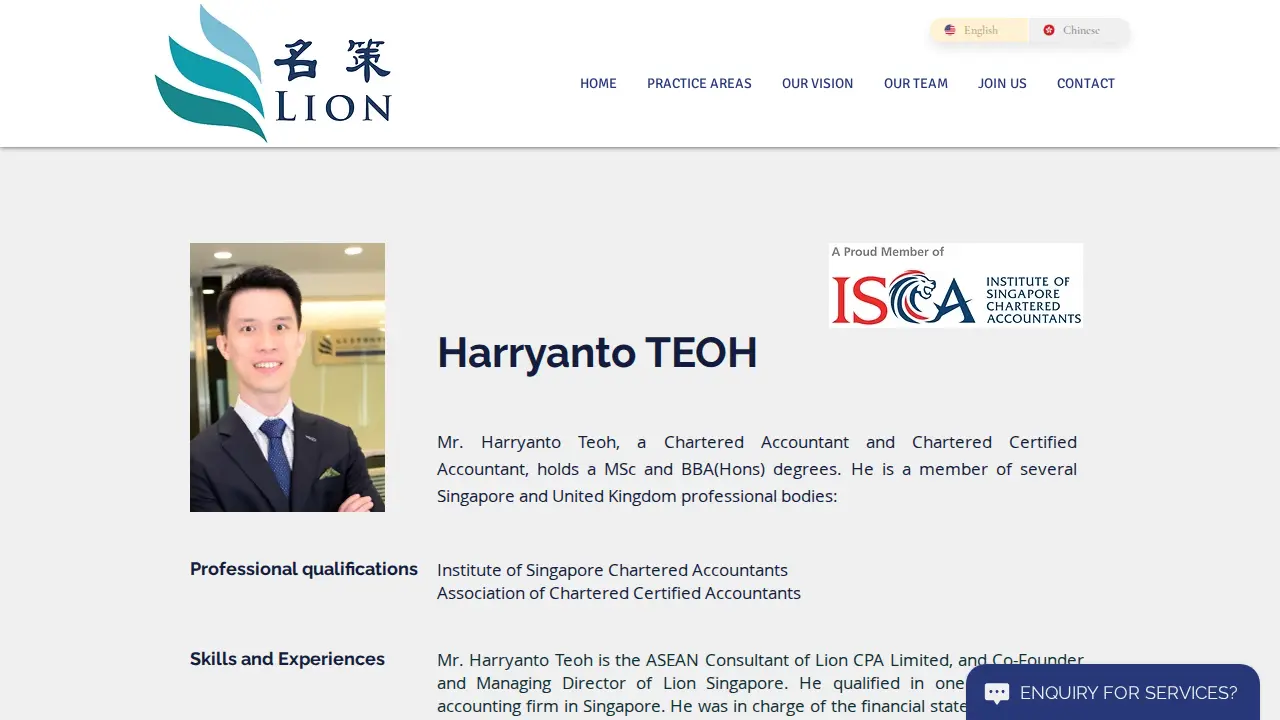 Lion CPA Limited 名策會計師事務所有限公司 l Lion Consulting, Limited 名策專業商務有限公司 page