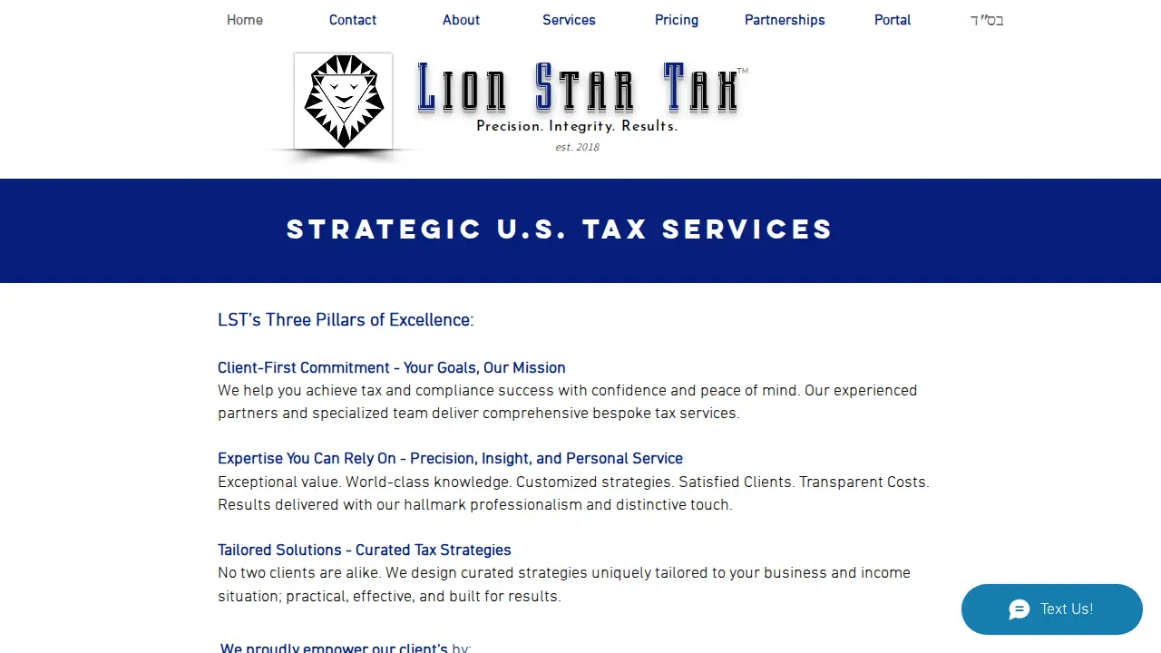 LST Lion Star Tax | Strategic Tax Advisors