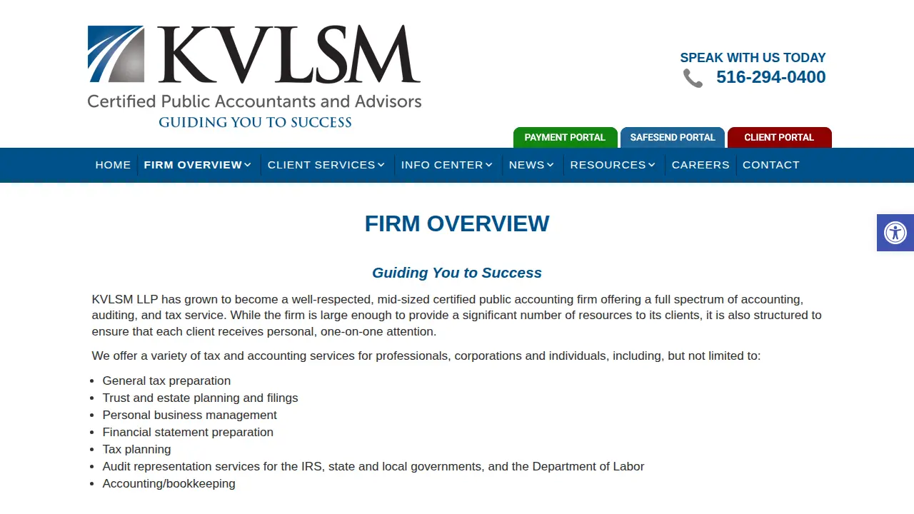 Lipner Sofferman & Company page