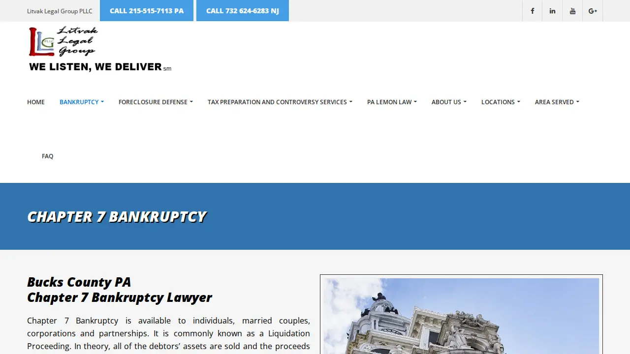Litvak Legal Group, PLLC page