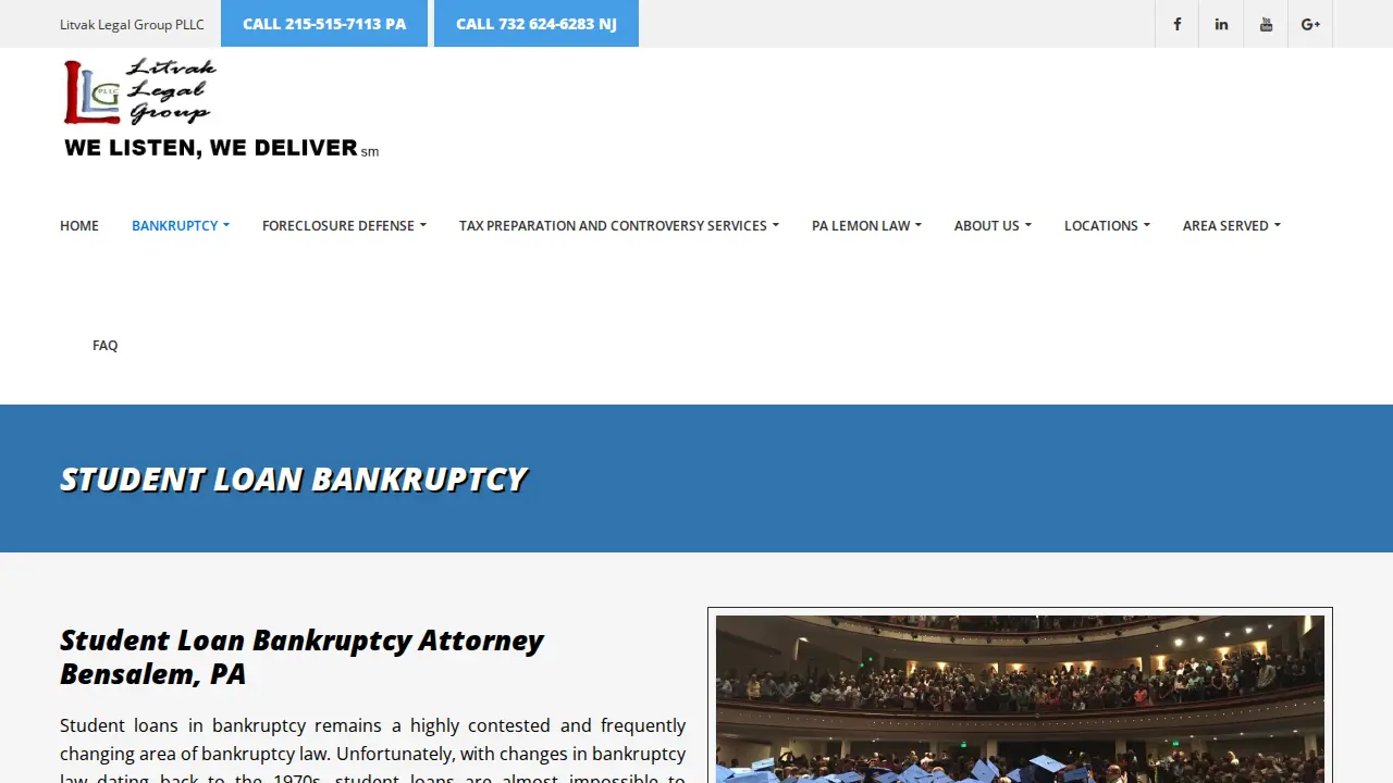 Litvak Legal Group, PLLC page