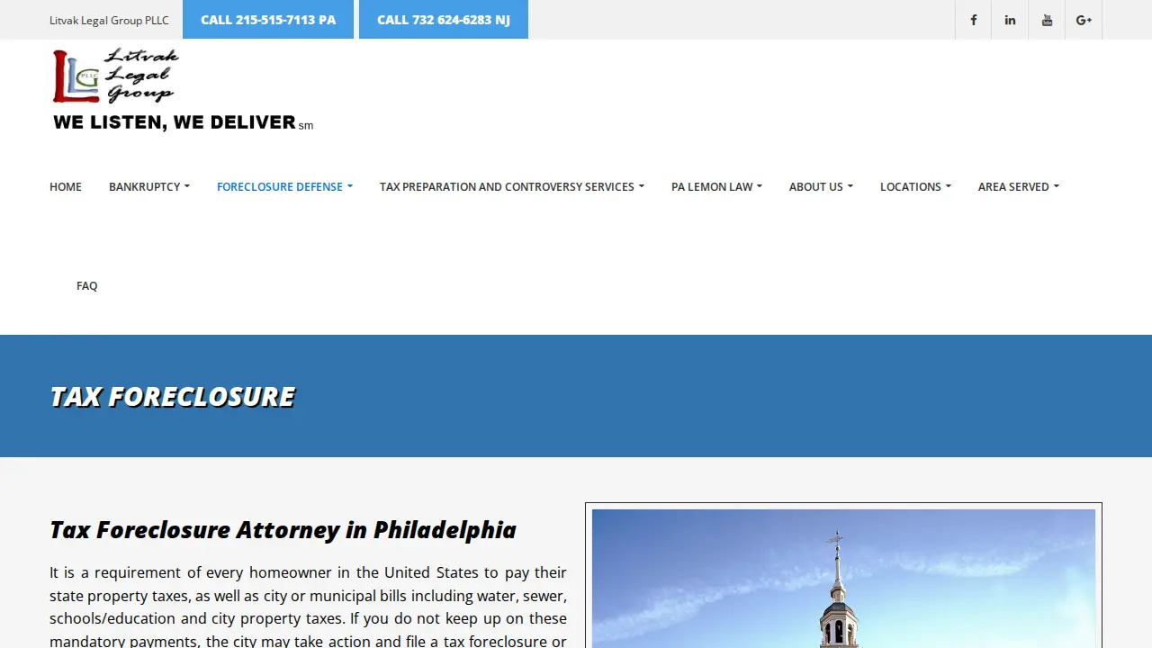 Litvak Legal Group, PLLC page