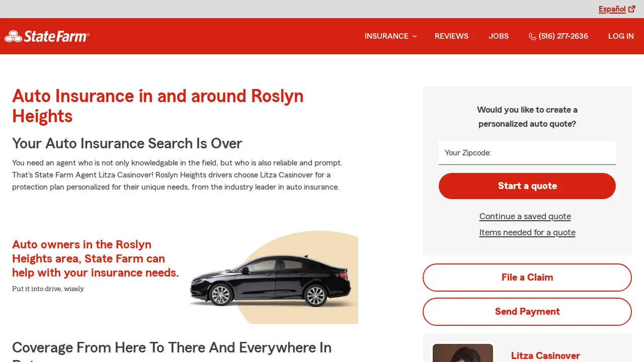 Litza Casinover - State Farm Insurance Agent page