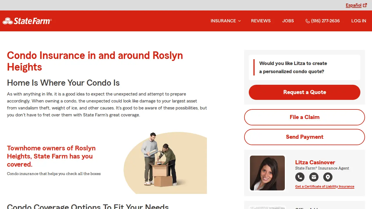 Litza Casinover - State Farm Insurance Agent page