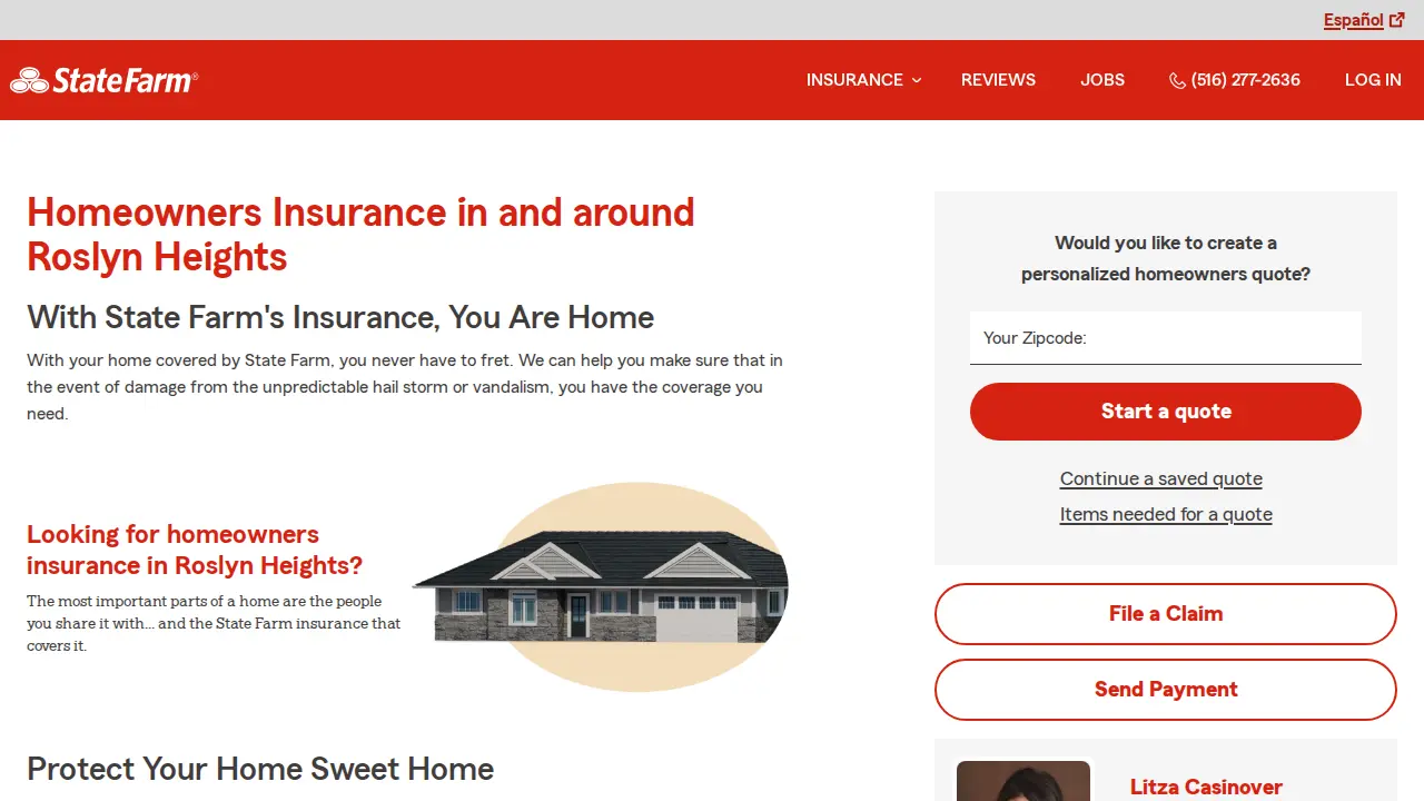 Litza Casinover - State Farm Insurance Agent page