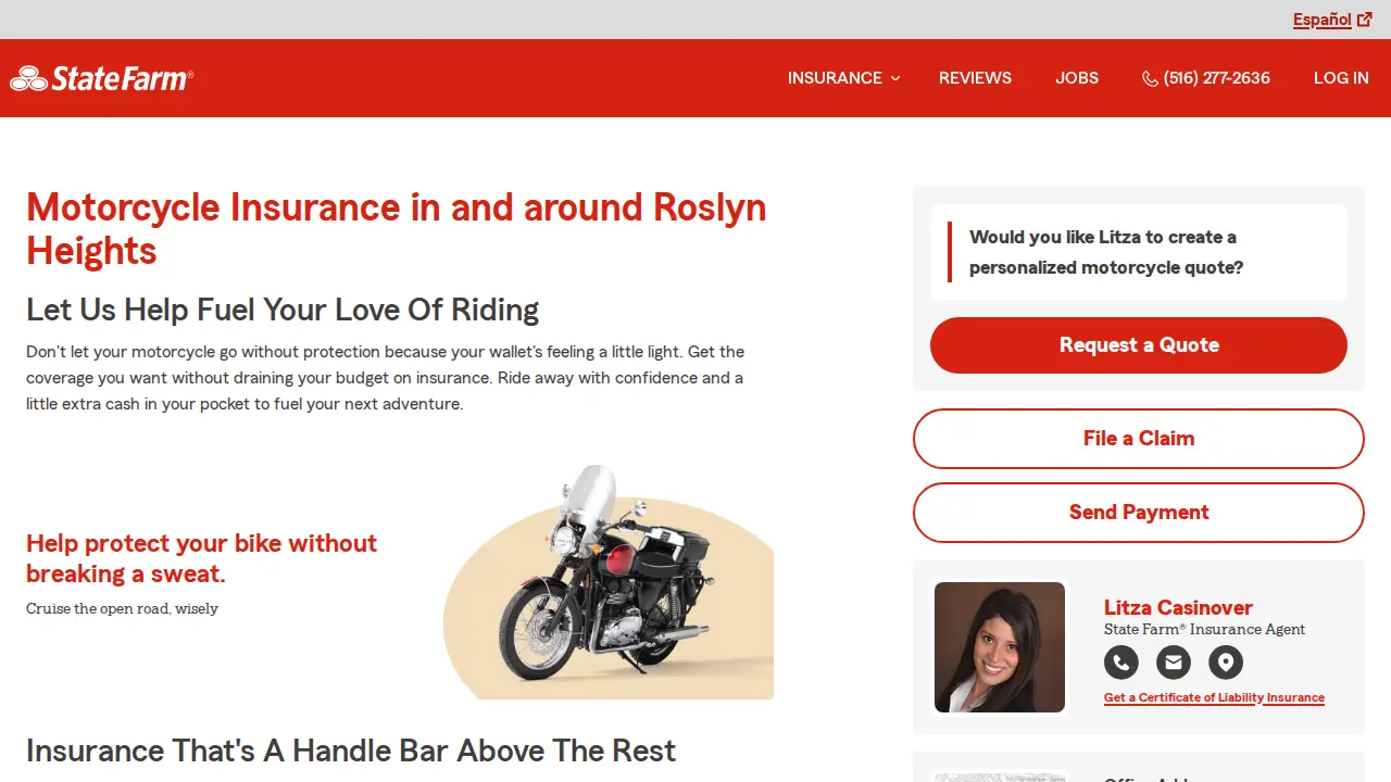 Litza Casinover - State Farm Insurance Agent page