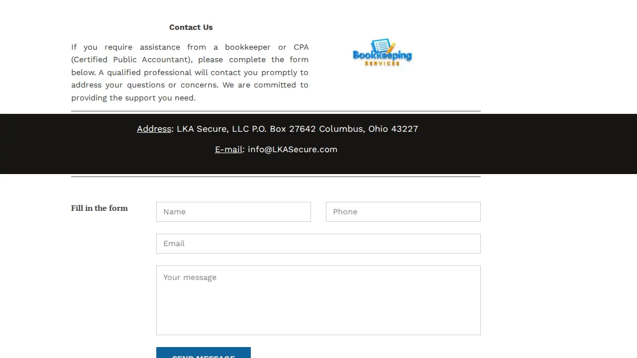 LKA Secure, LLC page