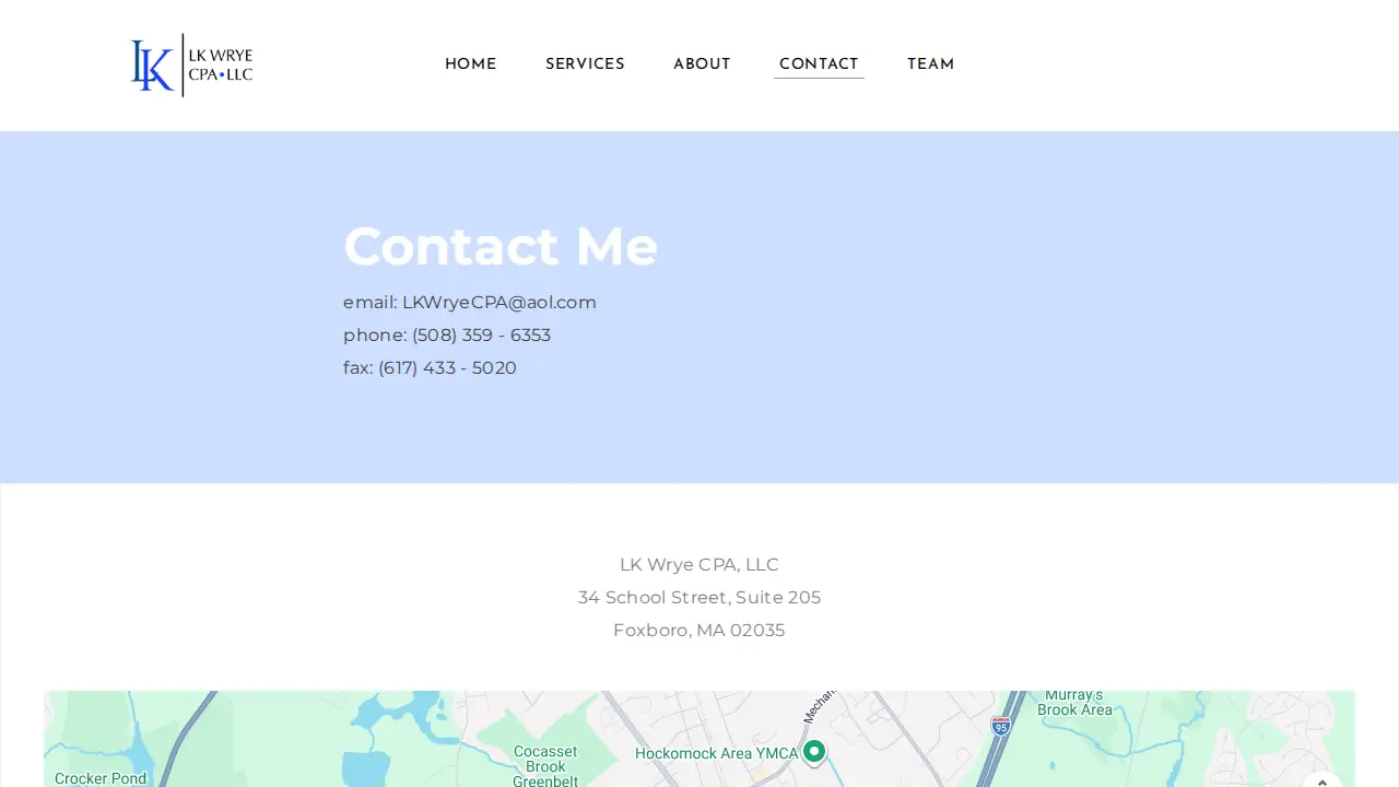 LK WRYE CPA LLC page