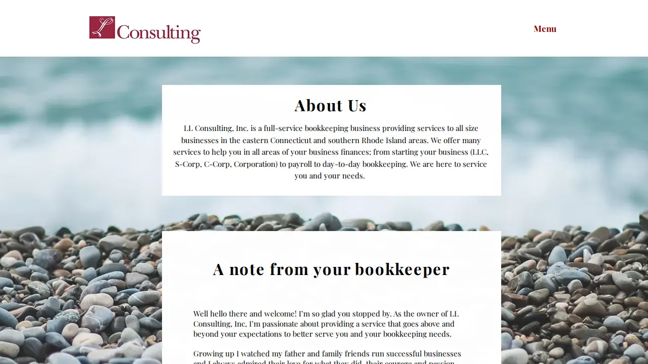 LL Consulting Inc page