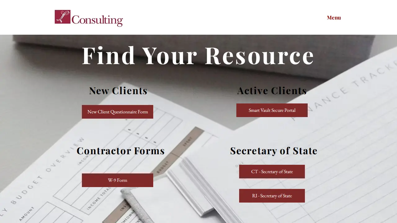 LL Consulting Inc page