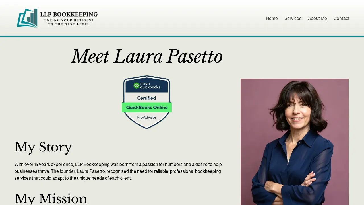 LLP Bookkeeping page